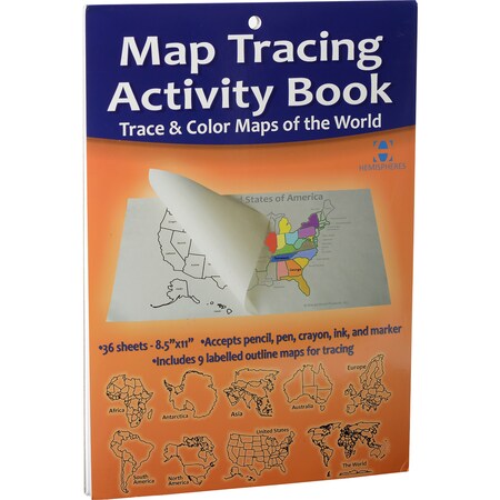 Waypoint World/USA Tracing Activity Book RWPTA01
